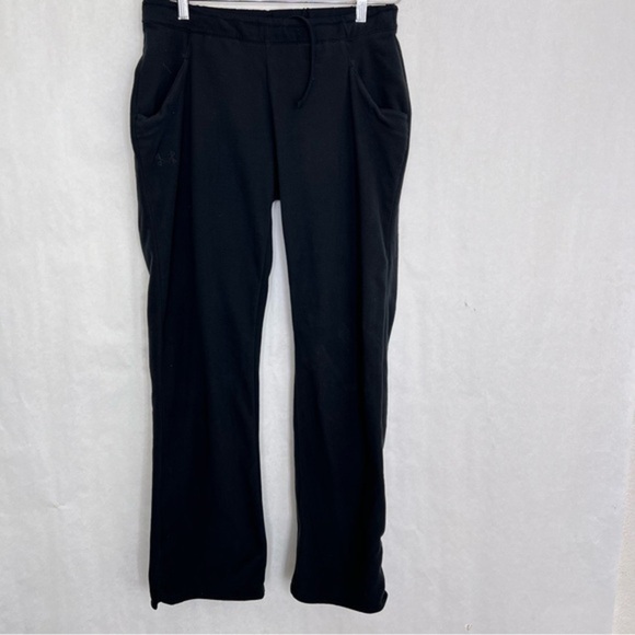 Under Armour, fleece pants, black size medium - Picture 1 of 8